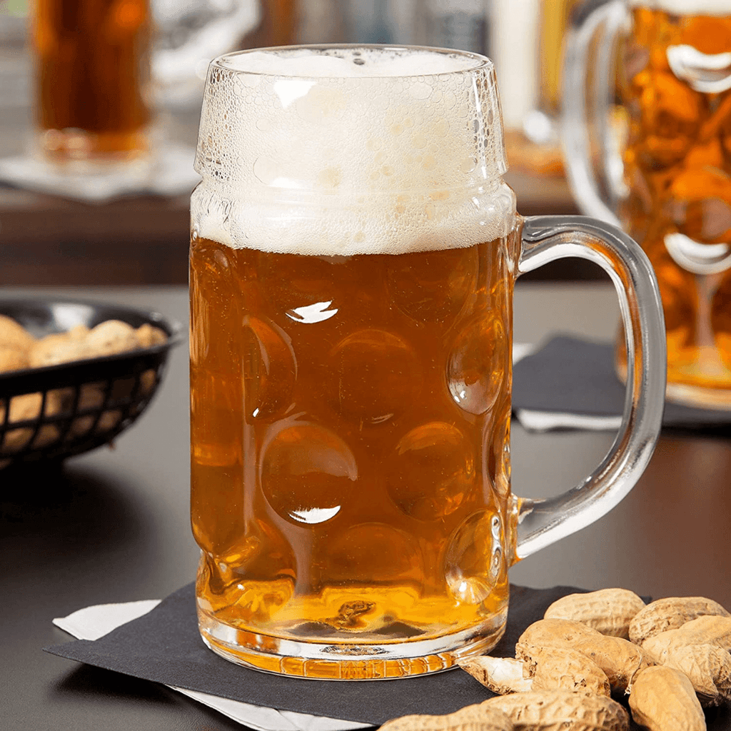 Oberglass ISAR Beer Glass (2 pcs) - 1000ml - Happyware Home Pvt Ltd