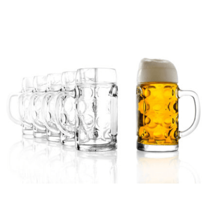 Oberglass ISAR Beer Glass (2 pcs) - 1000ml - Happyware Home Pvt Ltd