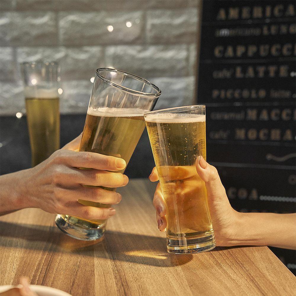 Ocean Metropolitan Beer Glass - 440ml (6 pcs) - Happyware Home Pvt Ltd