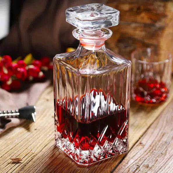 Opera Premium Crystal Whiskey Decanter, Italy - Happyware Home Pvt Ltd