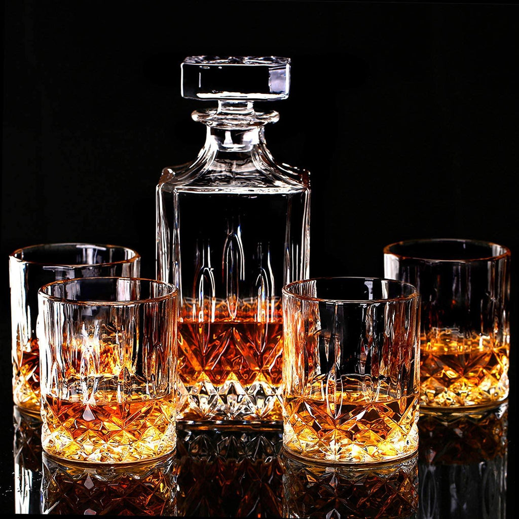 Opera Premium Crystal Whiskey Decanter, Italy - Happyware Home Pvt Ltd