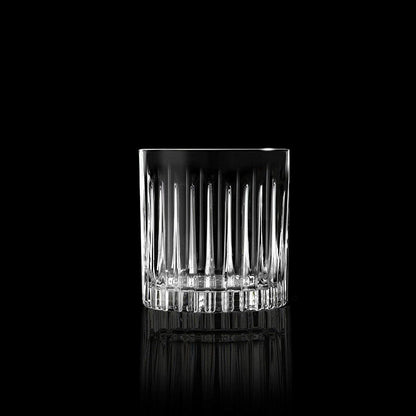 Timeless Crystal Whiskey Glass, Italy (set of 6) - Happyware Home Pvt Ltd