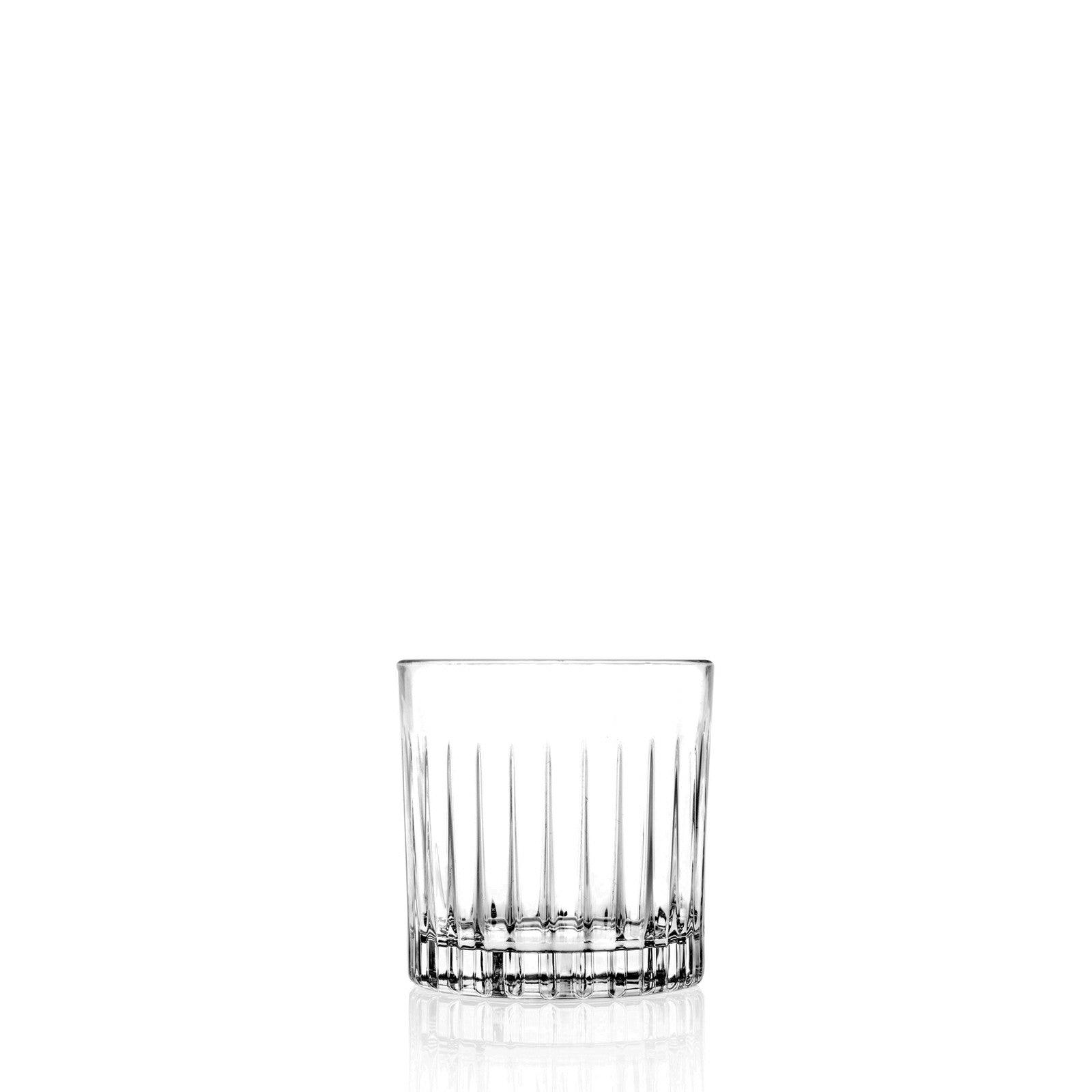 Timeless Crystal Whiskey Glass, Italy (set of 6) - Happyware Home Pvt Ltd