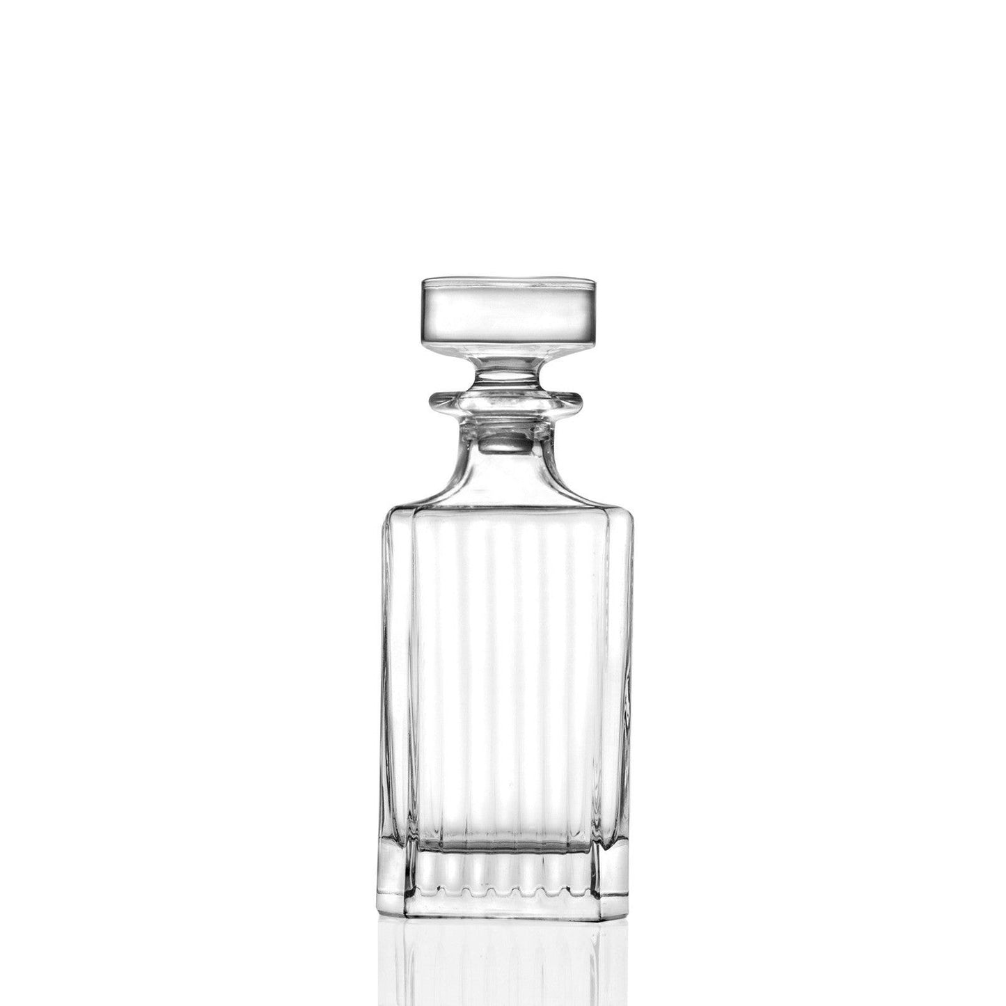 Timeless Premium Crystal Whiskey Decanter, Italy - Happyware Home Pvt Ltd