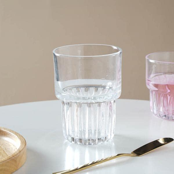 Juice Glass Set - Uniglass Hills 340 ML Set of 6 pcs | Juice & Water glass