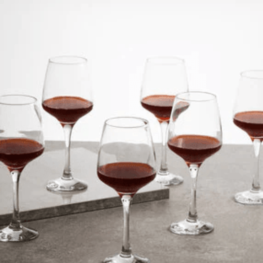 Uniglass King Red & White Wine - 310ml & 380ml (6 pcs) - Happyware Home Pvt Ltd