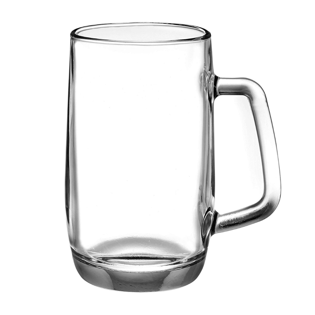 Uniglass Prince Beer Mug - 500ml (2 pcs) - Happyware Home Pvt Ltd