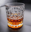 Whiskey Cut Clear Glass 320ml - 6pcs - Happyware Home Pvt Ltd