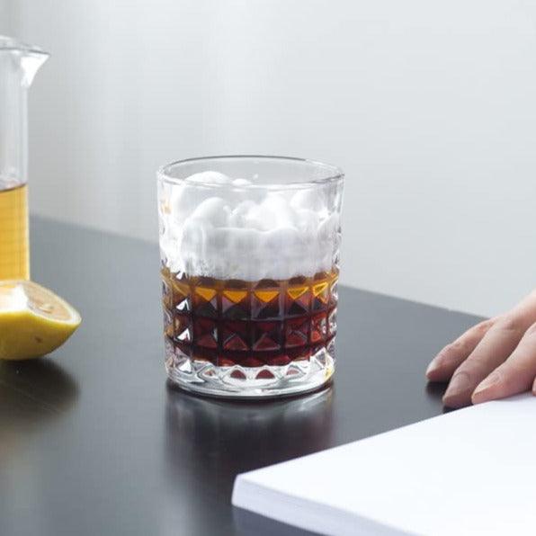 Whiskey Cut Clear Glass 320ml - 6pcs - Happyware Home Pvt Ltd