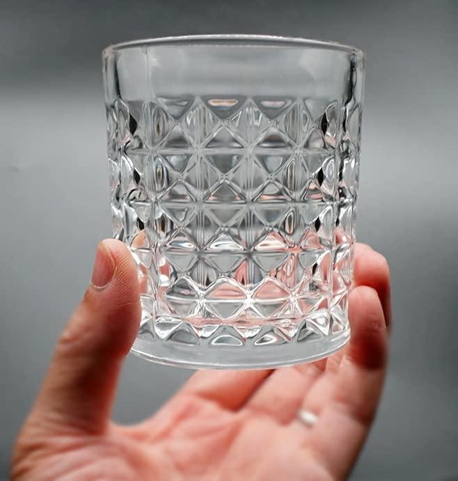 Whiskey Cut Clear Glass 320ml - 6pcs - Happyware Home Pvt Ltd